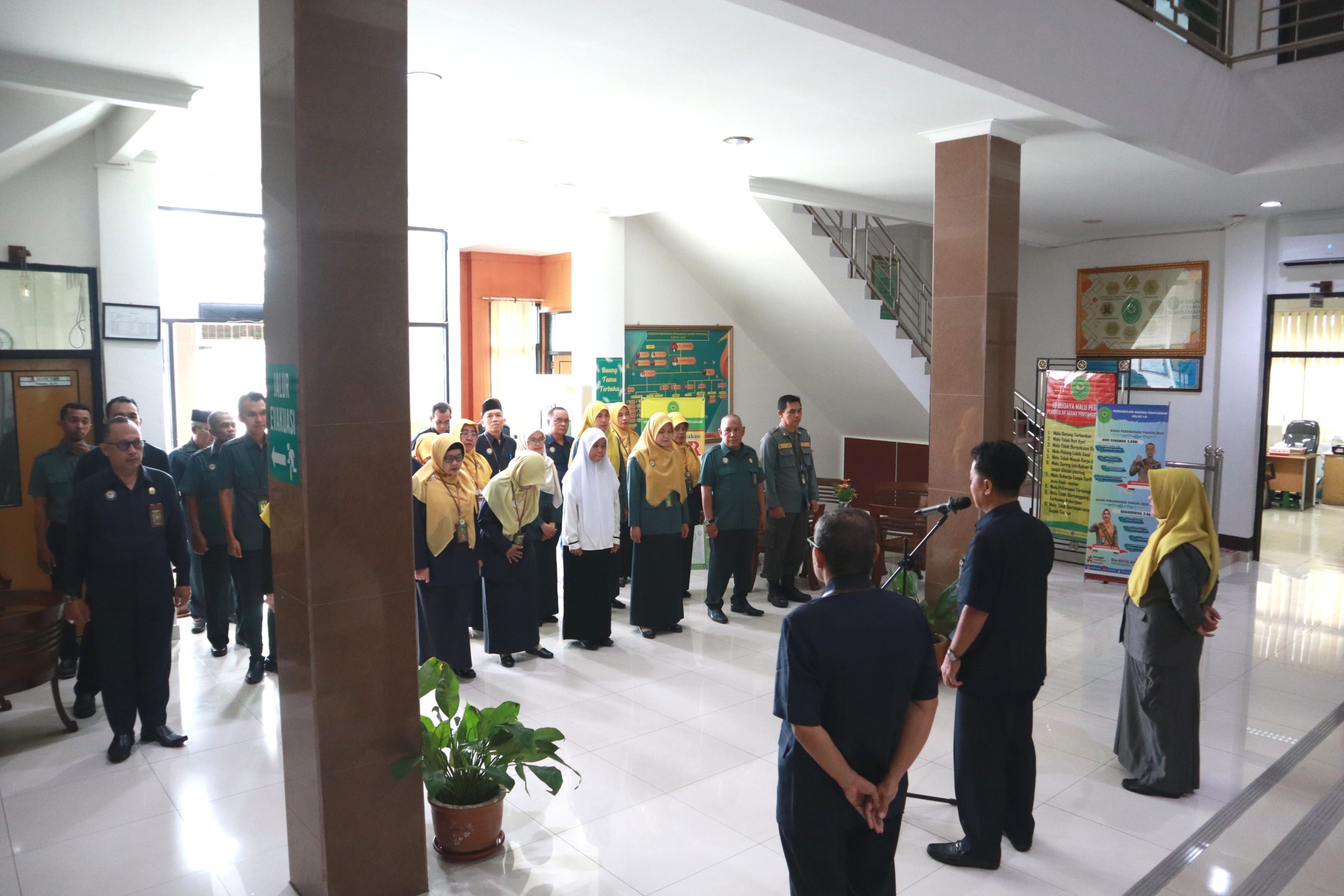 Pengumuman Hasil Pemilihan dan Penetapan Agen Perubahan dan Pegawai Teladan Tahun 2025